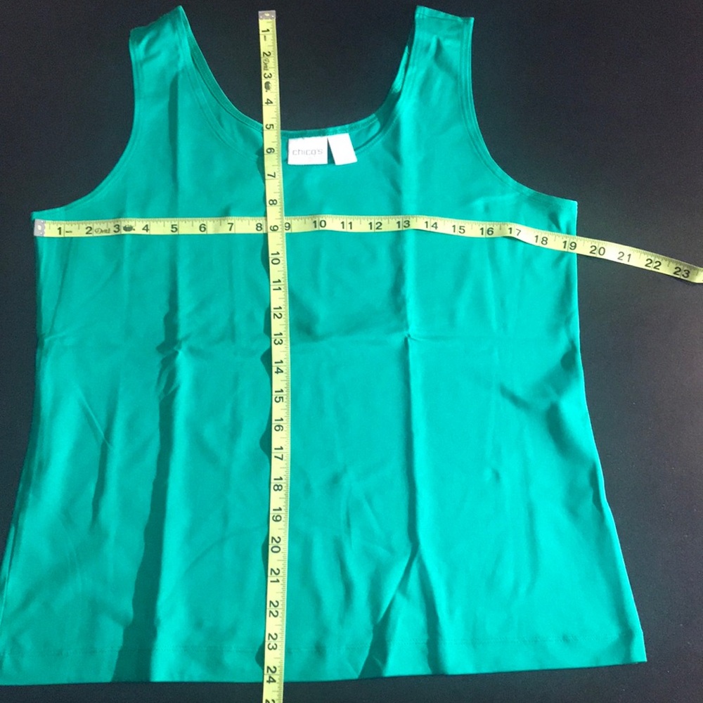 Chico’s Kelly Green Tank